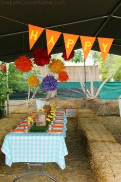 Lorax Themed Fruit Farm Birthday Party - Kara's Party Ideas - The Place for All Things Party