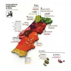 Portugal Regional Wine Map