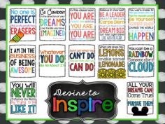 NEW!!! Classroom Rules & Quotes!
