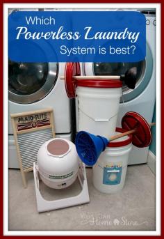 Ever wondered if there is a powerless laundry option that really gets your clothes clean? I've tested them for you!  www.yourownhomest...