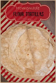 There is secret ingredient in these homemade tortillas that makes them incredibly tender, soft and flavorful.   www.yourownhomest...