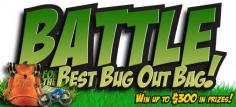 Want to win $300 of supplies? In September we want you to build the best bug-out bag! Read more to learn how to enter and win.  Ends October 17, 2014