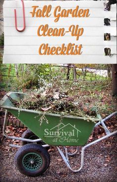 Fall Garden Clean-Up Checklist