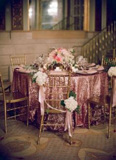 
                        
                            Sparkly pink table: www.stylemepretty... | Photography: Carmen Santorelli - carmensantorellis...
                        
                    