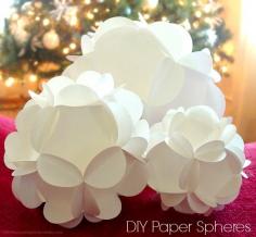 
                        
                            DIY Paper Spheres
                        
                    