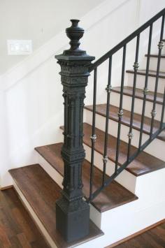 My newel post that almost wasn't...
