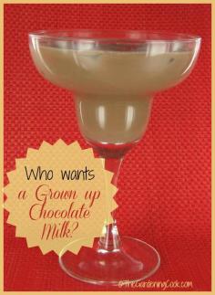 Who wants a grown up chocolate milk?  Kahlua, cream and chocolate milk team up to take you back to your childhood with this delicious drink.  Get the recipe:  thegardeningcook....