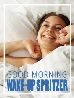 Good Morning Wake-Up Spritzer - Homesteading and Health