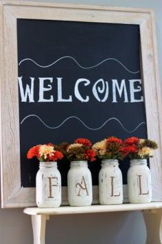 Fall Mason Jar Vases final 3