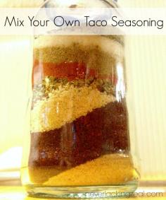 make your own taco seasoning