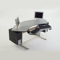 
                    
                        computer desks that fit wheelchair | Wheelchair Accessible Desks - ADAS Infinity Command Center Adjustable ...
                    
                
