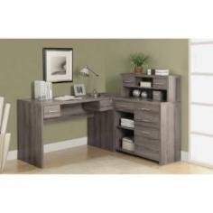 
                    
                        Check out the Monarch Specialties I7318 30-3/4"L Dark Taupe Reclaimed Look L Shaped Home Office Desk priced at $397.30 at Homeclick.com.
                    
                