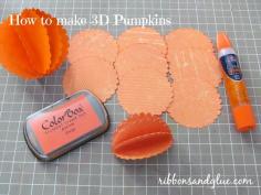 How to make 3D Pumpkins