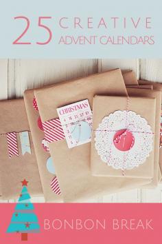 
                    
                        Advent Calendars | 25 Creative, DIY Ideas
                    
                