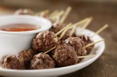 
                    
                        Roasted Meatballs with Sun-Dried Tomato & Basil
                    
                