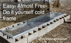 
                    
                        Do It Yourself Cold Frame, Cheap and easy.
                    
                