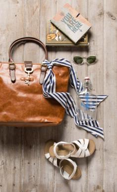 
                    
                        Accessories, bag, shoes, sunglasses, and a book, perfect beach wear, Cape Cod
                    
                