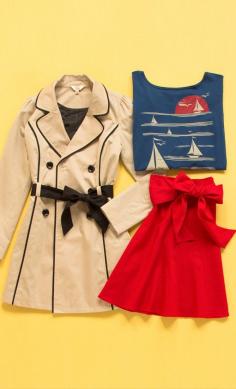 
                    
                        Cute outfit combo! for mom and a girl or mom and a boy, mother daughter outfit options, mother son outfit options, clothing, love the coat.... I could even get the coat and wear a pretty red dress under it. : )
                    
                
