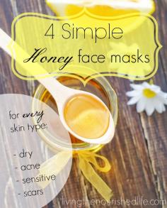 
                    
                        4 Simple Honey Face Masks
                    
                