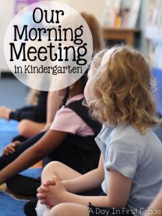 
                    
                        How to set up a morning meeting in your kindergarten classroom
                    
                