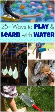 
                    
                        25+ funnest diy Water activities and games for kids! You've got to try some of these this summer!
                    
                