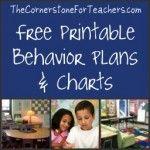 
                    
                        Free printable behavior plans/charts + video and article with ideas for implementation PLUS more free teaching resources here.
                    
                