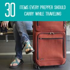
                    
                        30 Items Every Prepper Should Carry When Traveling - Backdoor Survival
                    
                