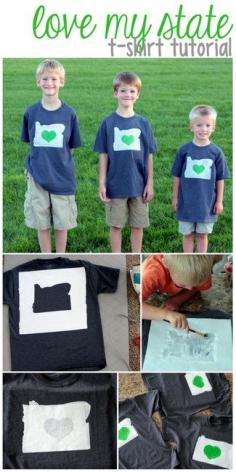 
                    
                        LOVE MY STATE TShirt Tutorial - $4 and easy enough for preschoolers! | VanillaJoy.com
                    
                