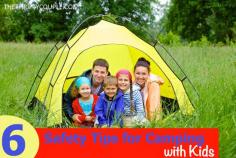 
                    
                        6 Safety tips for camping with kids! Important camping rules to discuss with your kids before ever hitting the wild!
                    
                