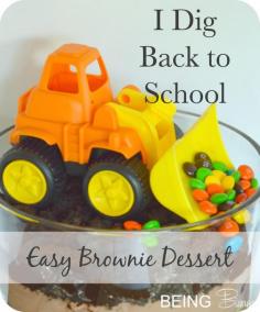 
                    
                        I Dig Back to School Dessert Idea - delish and fun way to celebrate back to school for the littles!
                    
                