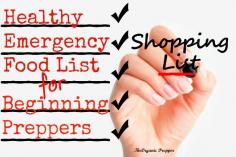
                    
                        Healthy Emergency Food List for Beginning Preppers | The Organic Prepper
                    
                