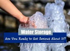 
                    
                        Are you ready to get serious about water storage?  We'll help you do it | PreparednessMama
                    
                