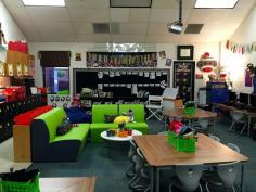 
                        
                            Love the mini couches in this classroom!
                        
                    