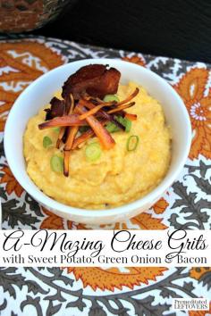 
                        
                            How to Make Amazing Cheese Grits- Grits are an easy breakfast staple. If you're looking for THE best grits recipe, here's how to make amazing cheese grits! You can serve these cheese grits at any meal from breakfast to dinner!
                        
                    