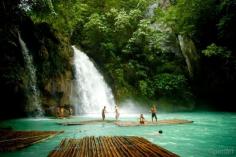 
                    
                        #Daydream: Kawasan Falls, Philippines
                    
                