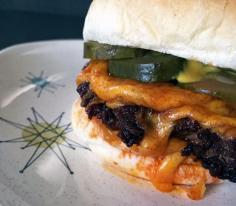 
                    
                        Alton Brown - Ordinarily, I wouldn’t share this kind of thing, but since it’s National Cheeseburger Day, this is the burger I prepare for those in my innerest of inner circles. This is not because I don’t want to share it with mankind it’s just … mankind just isn’t ready.
                    
                