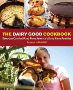 The Dairy Good Cookbook is a celebration of the world of the 47,000 dairy farm families and their contributions to American life. The 115 recipes showcase the taste of dairy in many forms, from cheese to yogurt, milk, and butter. The book gives a unique perspective through recipes and photographs of a day in the life of dairy farms, cows, and the farmers who bring us our dairy. Dairy farming is one of the hardest types of farming there is, and these farmers take a tremendous sense of pride in their work. Ninety-five percent of the 49,000 dairy farms in America are family owned, and many families have continued to own their farms for generations. Milk is in their blood. The Dairy Good Cookbook showcases the lives of these hard-working farmers across the country. This book celebrates not only the love that people have for dairy foods, but it also pays tribute to the dairy farmers-and even the cows that make all this great cuisine possible. The book is divided into six sections organized by a day in the life of a dairy farmer, beginning with Sunrise and ending at Sundown, along with other special days in the year (including holidays and family get-togethers). Each chapter highlights one of six different types of dairy cows and includes profiles of both large and small dairy producers. Nothing soothes the soul quite like a warm bit of Macaroni & Cheese, Apple Cheddar Pizza, Apricot Dijon Pork Chops, or a taste of Dairyman's Chocolate Cake. The 115 recipes include dishes from the archives of Dairy Management, Inc. as well as family favorites from farmers themselves. Tips on cooking with dairy are included along with family-friendly recipes and myriad photographs of the food and farms. Unlike other foods that we consume, where our milk originates is probably less than 100 miles from our homes. Dairy is still a small, community-based business, and dairy farmers are the original environmentalists since their livelihood depends on the health and well-being of their animals and where they live. This cookbook has the endorsement and support of Dairy Management, Inc, the umbrella organization to which all of America's dairy farmers belong. Carla Hall from The Chew has contributed the foreword, and it will be released in early June for National Dairy Month.