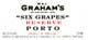 Dessert, Fortified & Fruit Wine by Graham's from Portugal. Six Grapes has a seductive, rich aroma of ripe plums, cherries and dark chocolate notes. On the palate it's complex, with an excellent structure and a long, lingering finish. Six Grapes is one of Graham's original Port blends-it is a very full-bodied, luscious wine drawn from the same vineyards as Graham's Vintage Ports. Blended from two or three years' harvests, the wine is an average of five to six years old when it is lightly filtered and bottled. Serving and pairing suggestions Six Grapes is bottled ready to drink after about five years of cask aging. It has a t-cap closure, which means that you don't need a corkscrew to open it and that it should stay fresh for up to two months if stored in a cool, dark place or the refrigerator. Serve it in a glass with at least a six ounce capacity so that you may appreciate the wine's aromas. Six Grapes pairs particularly well with dark chocolate, but is also fantastic on its own as a luscious dessert in a glass.
