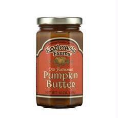 Kozlowski Farms fruit butters are sure to inspire memories of Grandmas kitchen. Originating from Carmen Kozlowskis decade-old recipes, the fruit butters are made by slowly cooking the fruit into a smooth and thick butter-like consistency. The No Sugar Added Apple Butter is not only a Kozlowski Family favorite, but has remained near the top of the best seller list for over 30 years. It has the All American taste of apples and cinnamon. It is delightful on toast, biscuits and crackers. The No Sugar Added Plum Butter and Old Fashioned Pumpkin Butter are later additions. Why Old Fashioned? We use only pure cane sugar as a sweetener in all our Old Fashioned style products. This butter is like a piece of pumpkin pie in a jar. We use selected spice and pumpkin to create this year-round treat. (Note: This Product Description Is Informational Only. Always Check The Actual Product Label In Your Possession For The Most Accurate Ingredient Information Before Use. For Any Health Or Dietary Related Matter Always Consult Your Doctor Before Use.)