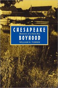 Chesapeake Boyhood is an account of growing up on the lower Eastern Shore of the Chesapeake during the years following the Great Depression. Turner's stories include rousing tales of "coon hunting, crabbing, boat building, duck hunting, oyster tonging, and Saturday jaunts to town. Turner brings the characters, experiences, waterscape, and landscape of rural Virginia to life as no one has done before or is likely ever to do again. His own drawings illustrate the stories, and they, too, win us over with their honesty and charm.