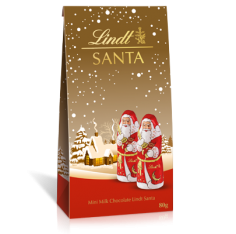 LINDT Mini Santa Bag