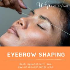 Wisp Lash Lounge Now Open For Eyebrow Shaping in Austin & Knoxville. http://bit.ly/2KZFbDC