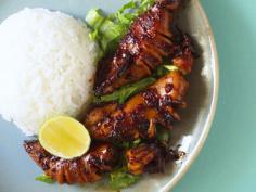 Indonesian Grilled Squid