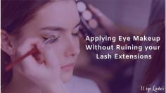 Lash extensions worrying you while you go for your eye and face makeup? Here are the tips and tricks and also expert guides on how to get flawless makeup sand affecting the lashes.