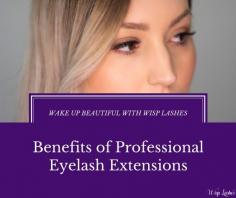 Eyelash Extensions are a beautiful way to elevate your natural beauty. Book an appointment for a glamorous look. Visit Wisp Lashes to get the benefits.