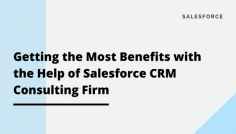  Moreover, the demand for Salesforce CRM Consulting Firms has increased manifolds. Despite Salesforce CRM being the one in major demands, this is not necessary that all the people are enough aware of its usage and applications. 