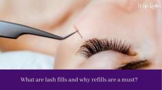Aside from keeping eyelashes maintained, it is a good opportunity to refine your style and get eyelash refills done from wisp lashes to make it look fuller.
