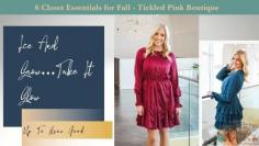 Here are the six essentials that your closet should have for the coming fall to add to the fashion and style of your clothing.