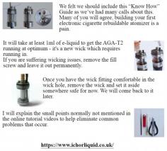 Genesis Atomizer Coiling Guide

We felt we should include this “Know How” Guide as we’ve had many calls about this. Many of you will agree, building your first electronic cigarette rebuildable atomizer is a pain. Follow this link https://www.ichorliquid.co.uk/genesis-atomizer-preparation-guide/