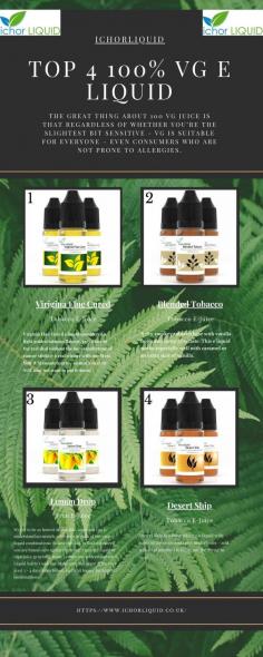 100 vg e liquid uk

Here you will find the only place currently offering 100% Vegetable based, VG e Liquids. We cater for those who have allergies to Propylene Glycol (PG), which is commonly found in the more commercial e Liquids available on the market. 